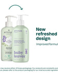 Shampoo & gel de baño natural Baby Leaves Sweet Apple 473ml